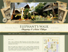 Tablet Screenshot of elephantswalk.com